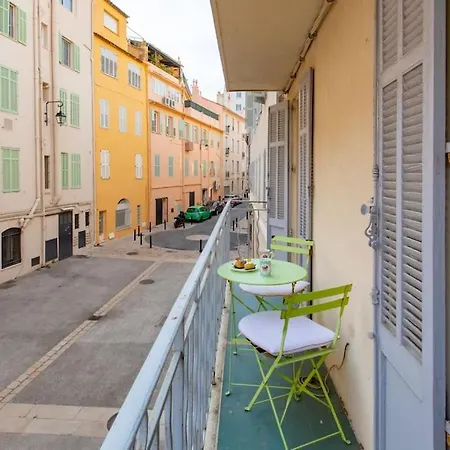 Apartment C17 2p Port Palais & Croisette 8mins Walk Balcony