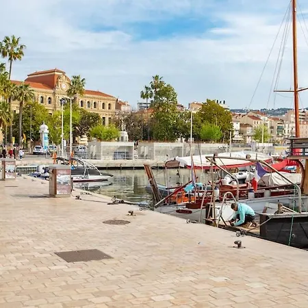 C17 2p Port Palais & Croisette 8mins Walk Balcony Cannes