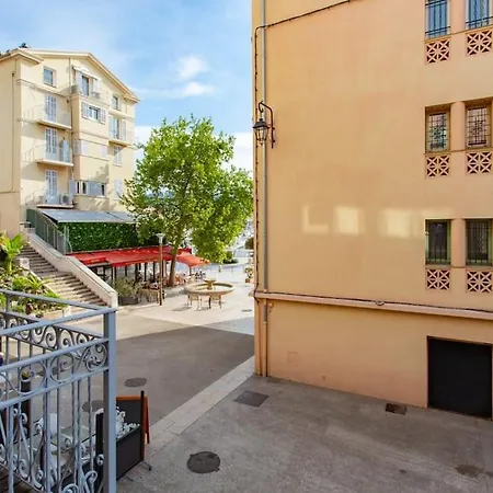 C17 2p Port Palais & Croisette 8mins Walk Balcony Cannes